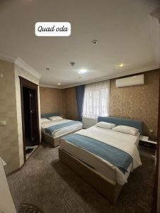 اتاق چهار تخته استاندارد هتل دوسکو